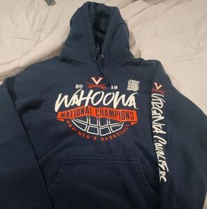 Wahooa National Champions Navy Hoodie